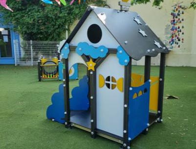 Maison aire de jeux pour enfants